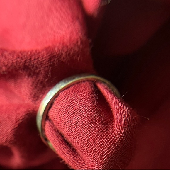 Vintage Hand Made Pink Sapphire Sterling Silver Ring Asymmetrical Size 5.75 - Picture 5 of 6